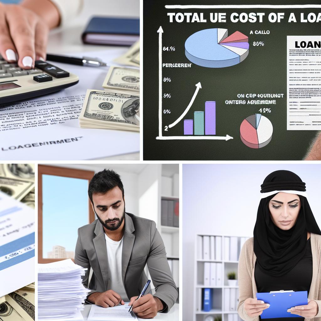 How to calculate the total cost of a loan